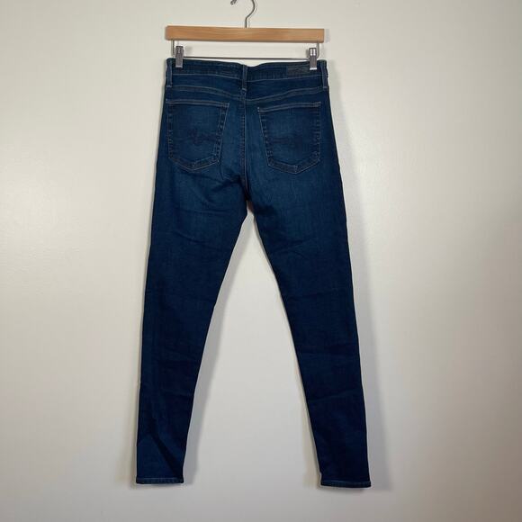 AG Jeans • The Farrah Skinny Dark Wash Jeans - Picture 3 of 7